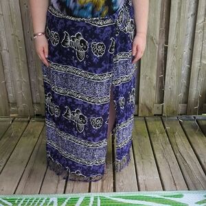 Ocean Theme Wrap Skirt